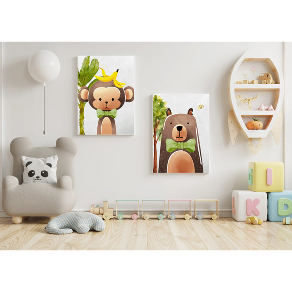 Wall Art Print - Forest Party