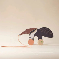 Anteater Pull Along Toy - Little Earth Heroes