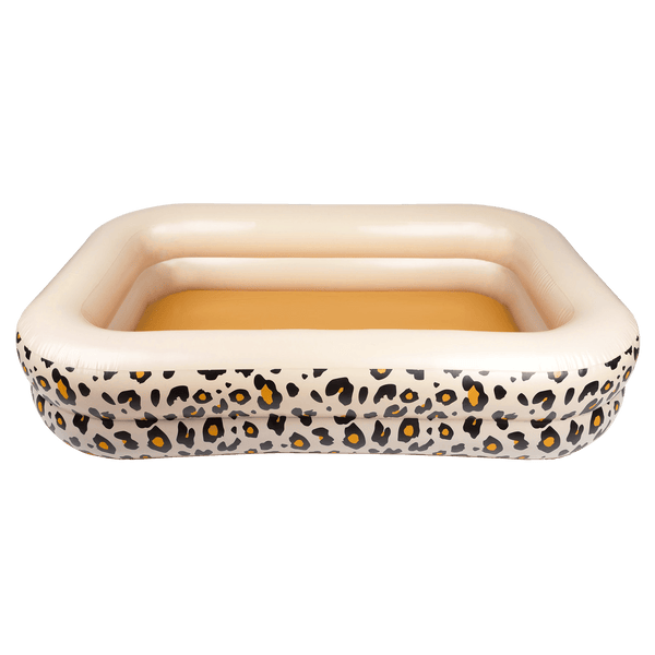 Beige Leopard Family Pool Swim Essentials