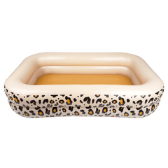 Beige Leopard Family Pool Swim Essentials