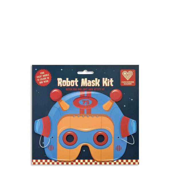 DIY Robot Mask - Little Earth Heroes