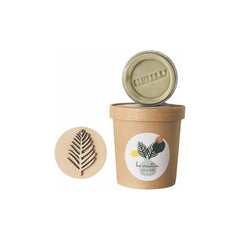 Gift Set - Mint Play Dough + Leaf Stamp