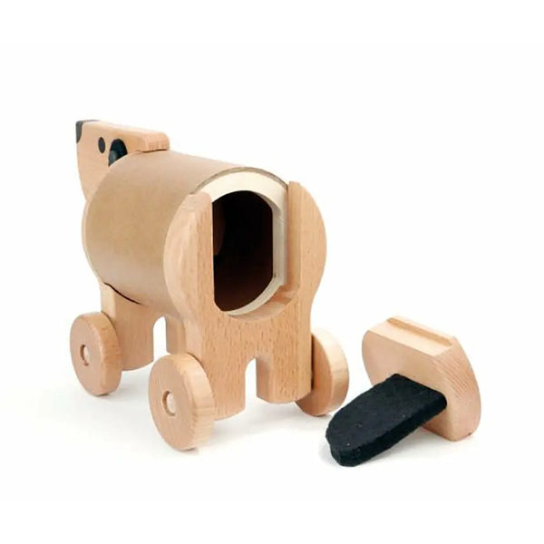 Ξύλινο Σκυλάκι Κουτί