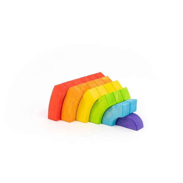 Wooden Rainbow Blocks