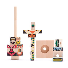 Wooden Totem Puzzles