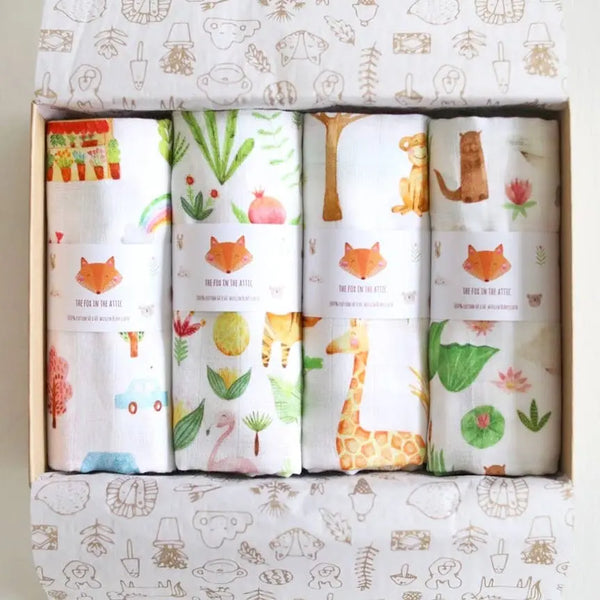 Square Muslins Gift Box